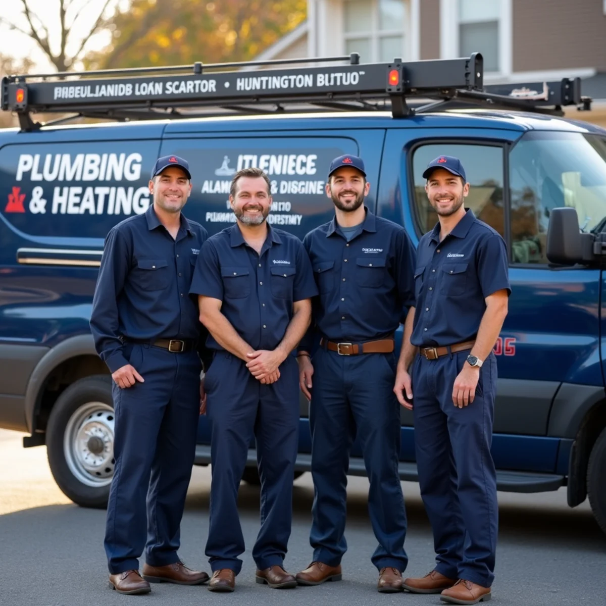 The Hydrosphere Corp plumbing and heating team on Long Island